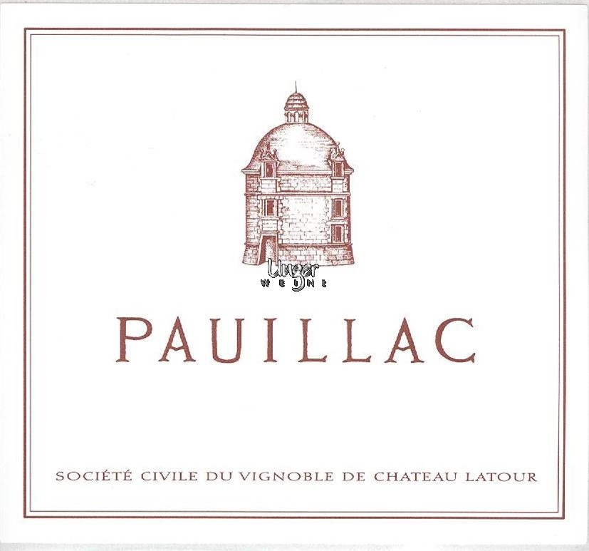 2015 Pauillac de Latour Chateau Latour Pauillac