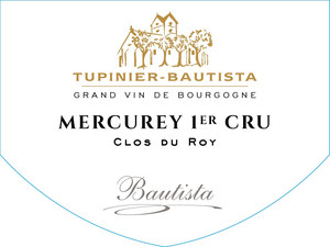 2021 Mercurey Clos du Roy 1er Cru Rouge Domaine Tupinier-Bautista Cote Chalonnaise