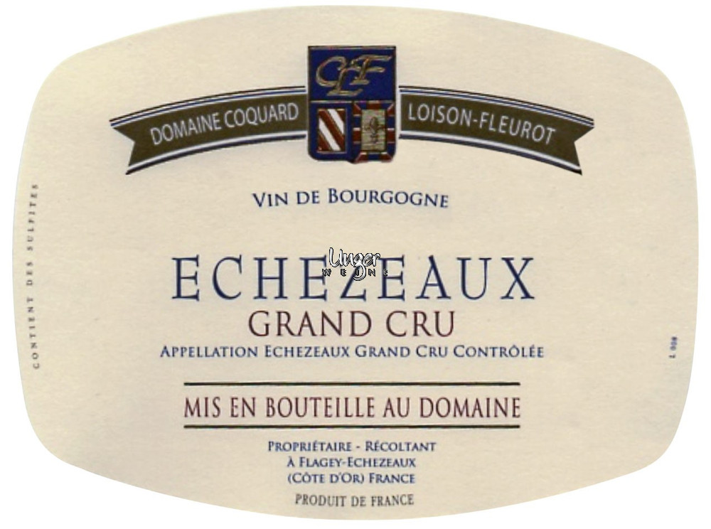 2018 Echezeaux Grand Cru Coquard Loison Fleurot Cote de Nuits