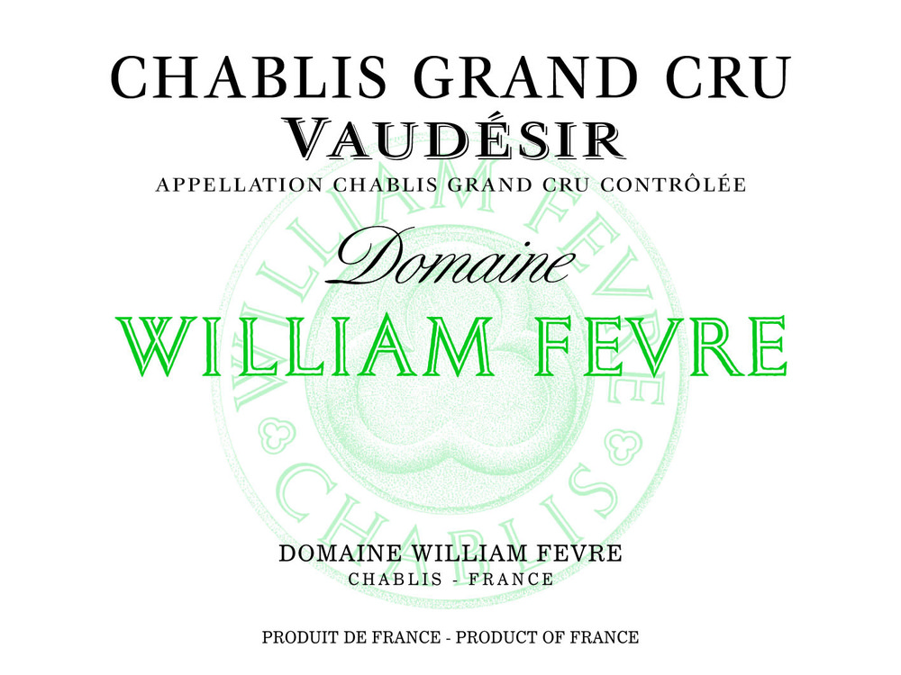 Domaine William Fevre - Chablis Vaudesir Domaine Grand Cru 2020 1,5 L