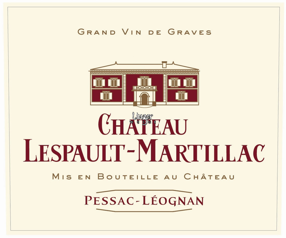 2019 Chateau Lespault Martillac Pessac Leognan
