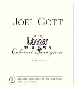 2018 Cabernet Sauvignon 815 Special Selection Joel Gott Kalifornien