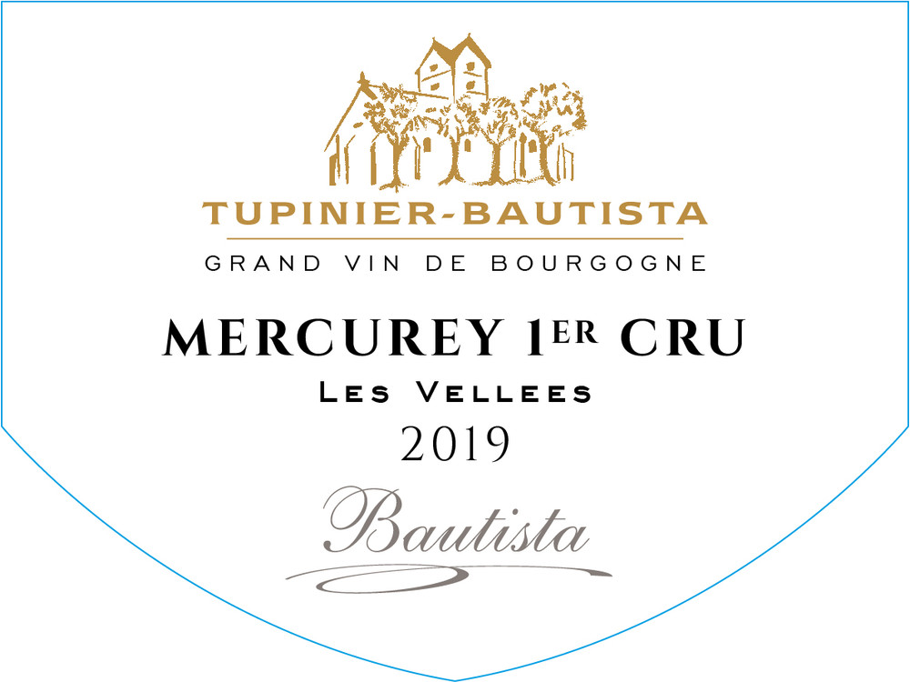 Domaine Tupinier-Bautista - Mercurey Les Vellees 1er Cru Rouge 2019