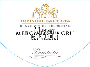 2021 Mercurey Les Vellees 1er Cru Blanc Domaine Tupinier-Bautista Cote Chalonnaise