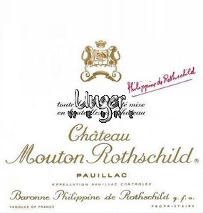 2019 Chateau Mouton Rothschild Pauillac