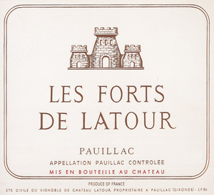 2019 Les Forts de Latour Chateau Latour Pauillac