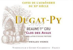 2022 Beaune Clos des Avaux 1er Cru Vieilles Vignes Dugat Py Cote de Beaune