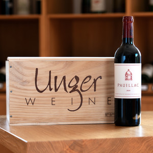 2020 Pauillac de Latour - 6er Vorteilspaket in Unger Weine Holzkiste Chateau Latour Pauillac