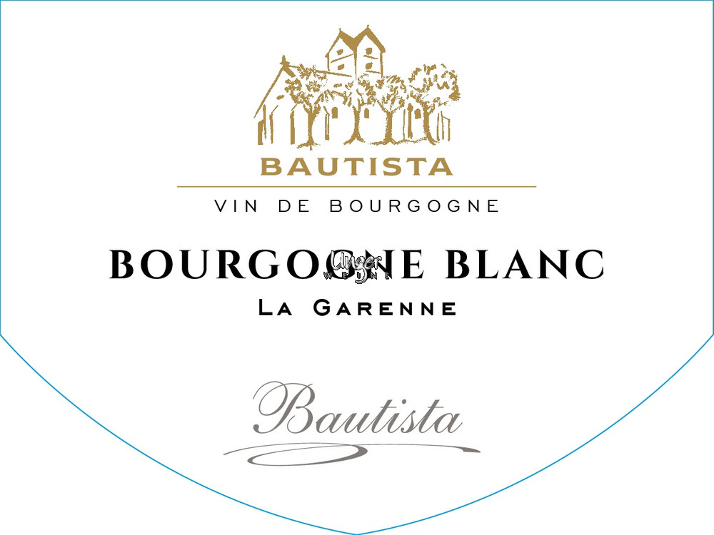 2022 Bourgogne Blanc La Garenne Domaine Tupinier-Bautista Cote Chalonnaise