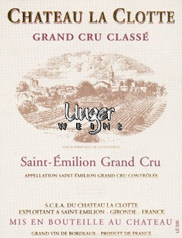 2020 Chateau La Clotte Saint Emilion