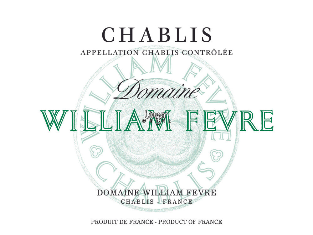 2019 Chablis Domaine Domaine William Fevre Chablis