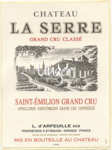 2020 Chateau La Serre Saint Emilion