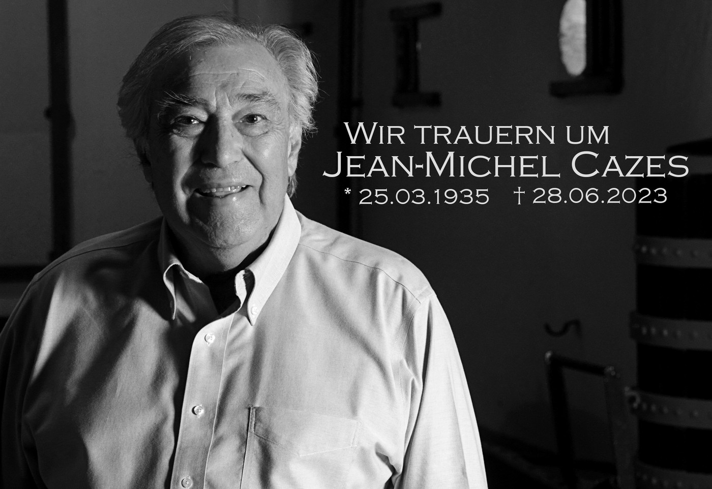 Nachruf Jean-Michel Cazes