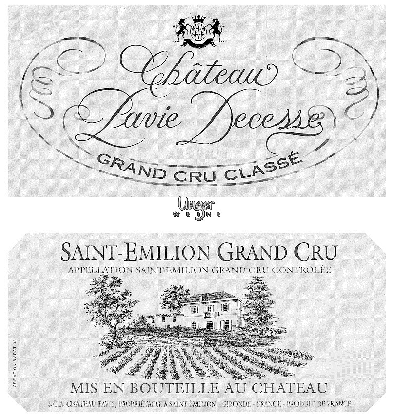 1988 Chateau Pavie Decesse Saint Emilion