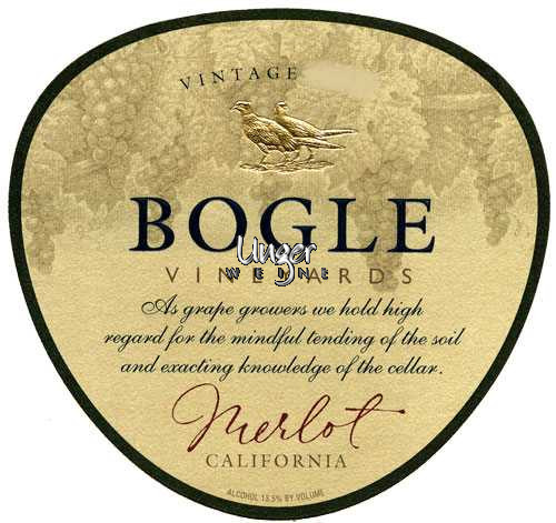 2018 Merlot Bogle Kalifornien