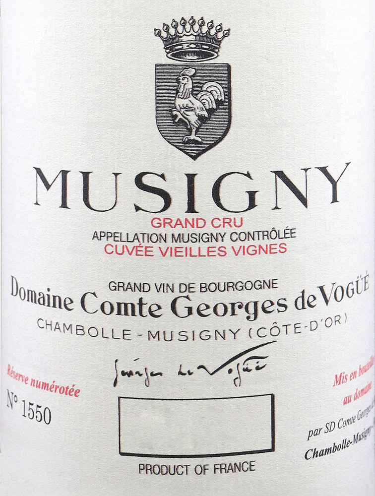 Comte Georges de Vogue - Musigny Vieilles Vignes Grand Cru 2021