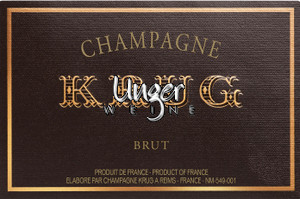 2011 Champagner Vintage Krug Champagne