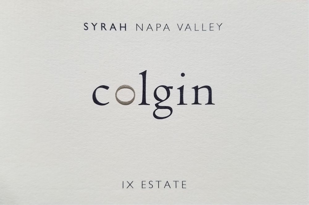 Colgin - IX Estate Syrah 2009 0,75 L
