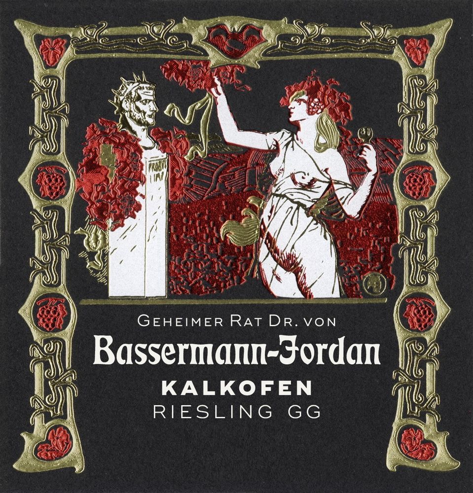 ⁨Bassermann Jordan - Riesling Kalkofen GG 2022⁩ ⁨0,75 L⁩