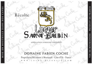2020 Saint Aubin Domaine Fabien Coche Cote de Beaune