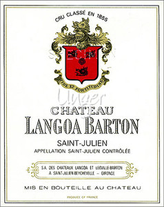 2016 Chateau Langoa Barton Saint Julien