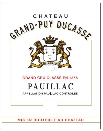 Chateau Grand Puy Ducasse 2022
