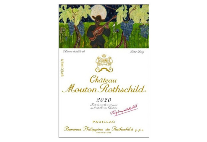 Chateau Mouton Rothschild - Etikett 2020