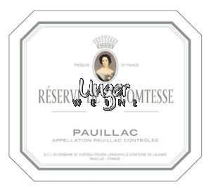 2014 Reserve de la Comtesse Chateau Pichon Comtesse de Lalande Pauillac