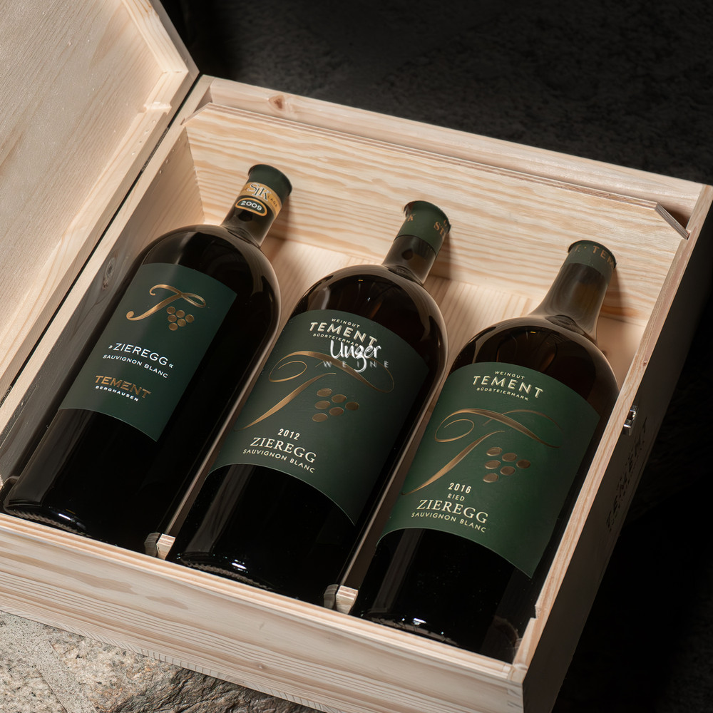 Tement, Manfred - Sauvignon blanc Zieregg Große Lage Magnum Kollektion (2009, 2012, 2016)