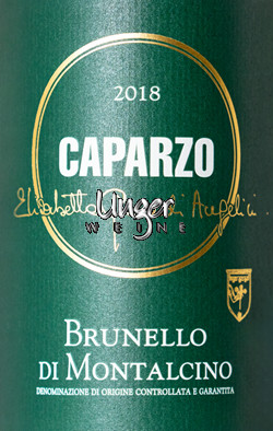 2018 Brunello di Montalcino Tenuta di Caparzo Toskana