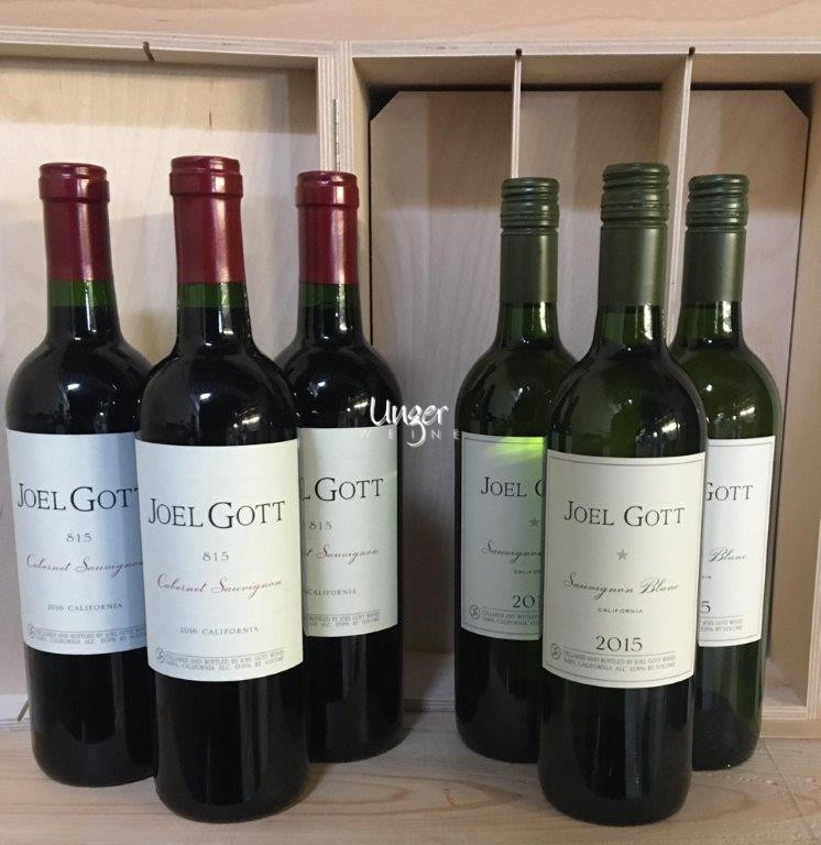 Joel Gott - Cabernet und Sauvignon Blanc frei Haus