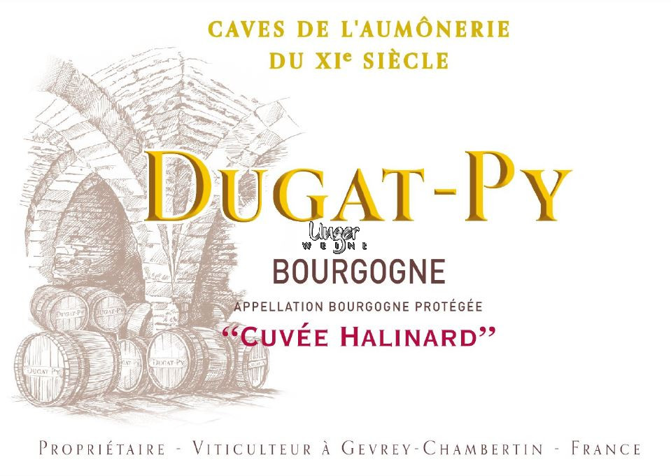 2020 Bourgogne Cuvee Halinard AC Dugat Py Burgund