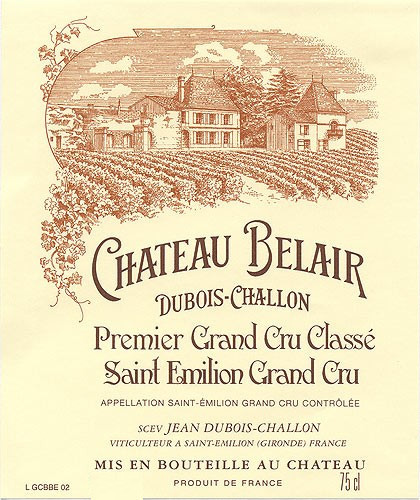 Chateau Belair 2001