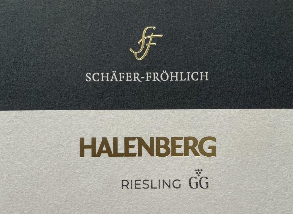 ⁨Schäfer-Fröhlich - Halenberg Riesling GG 2023⁩ ⁨0,75 L⁩