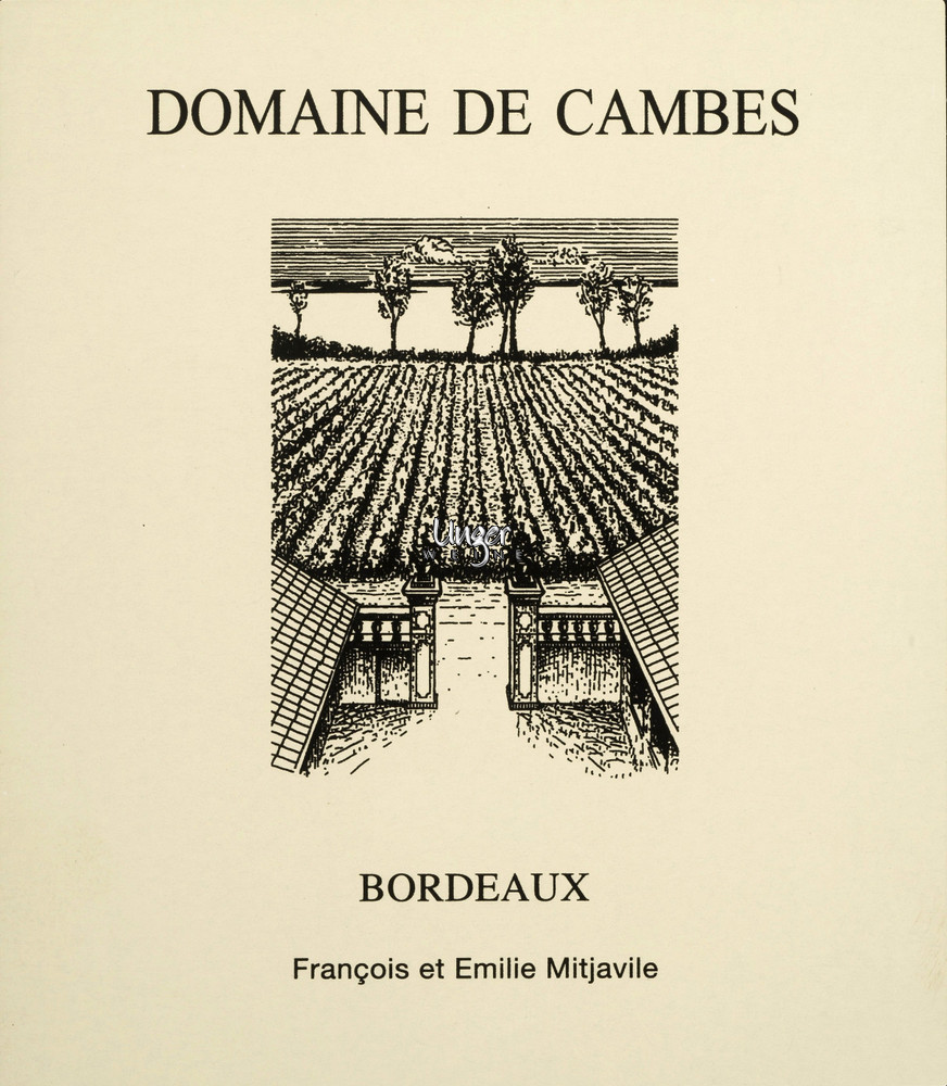 2020 Domaine de Cambes Bordeaux AC