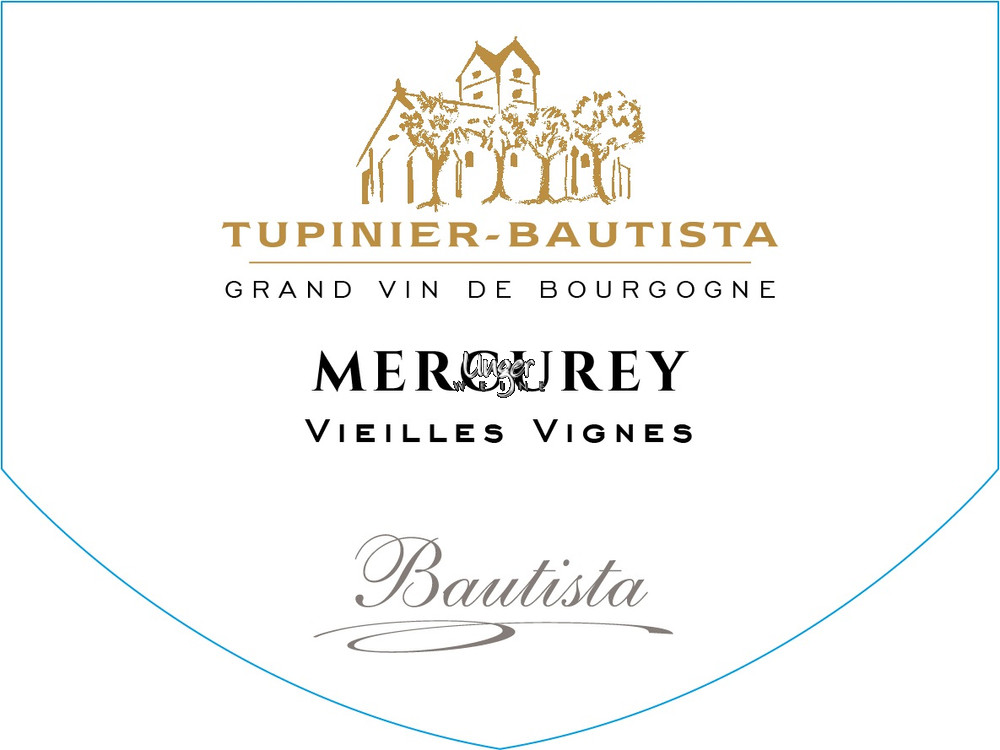 2021 Mercurey Vieilles Vignes Rouge Domaine Tupinier-Bautista Cote Chalonnaise