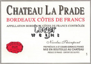 2016 Chateau La Prade Cotes de Francs