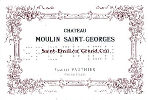 2020 Chateau Moulin Saint Georges Saint Emilion