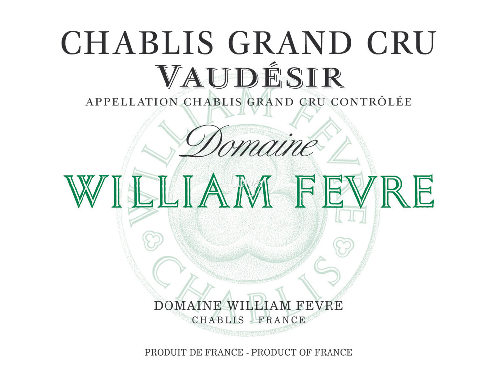 Domaine William Fevre - Chablis Vaudesir Domaine Grand Cru 2020