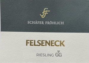 2023 Felseneck Riesling GG Schäfer-Fröhlich Nahe