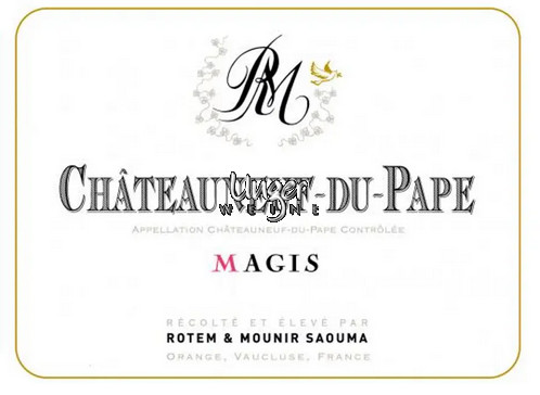 2019 Chateauneuf du Pape MAGIS Rotem & Mounir Saouma Chateauneuf du Pape