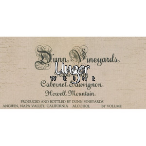 1982 Howell Mountain Cabernet Sauvignon Dunn Napa Valley
