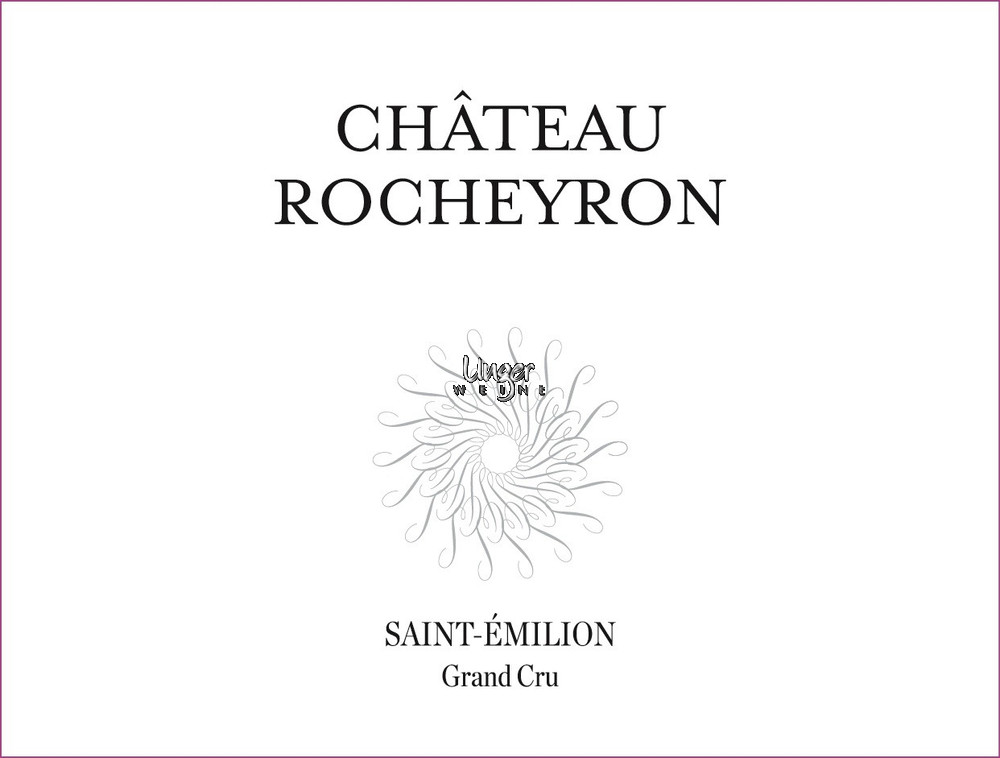 2012 3 Flaschen frei Haus Chateau Rocheyron Saint Emilion