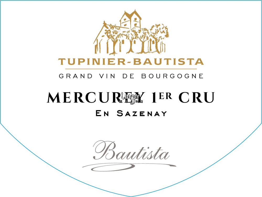 2022 Mercurey En Sazenay 1er Cru Rouge Domaine Tupinier-Bautista Cote Chalonnaise