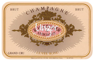 Champagne Brut Rose Grand Cru Coutier Champagne