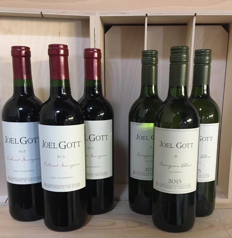 Joel Gott - Cabernet und Sauvignon Blanc frei Haus