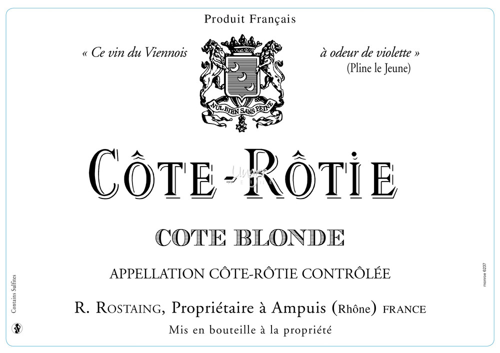 Rostaing, Rene - Cote Rotie Cote Blonde 2000