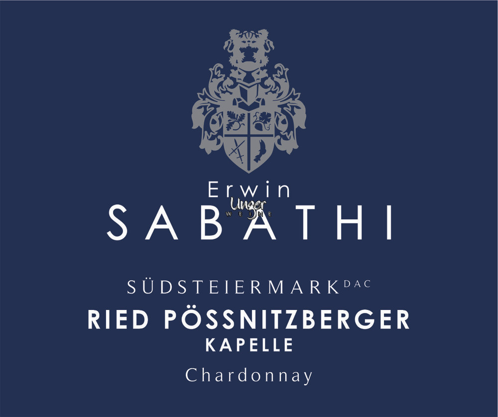 2019 Chardonnay Ried Pössnitzberger Kapelle Sabathi, Erwin Südsteiermark
