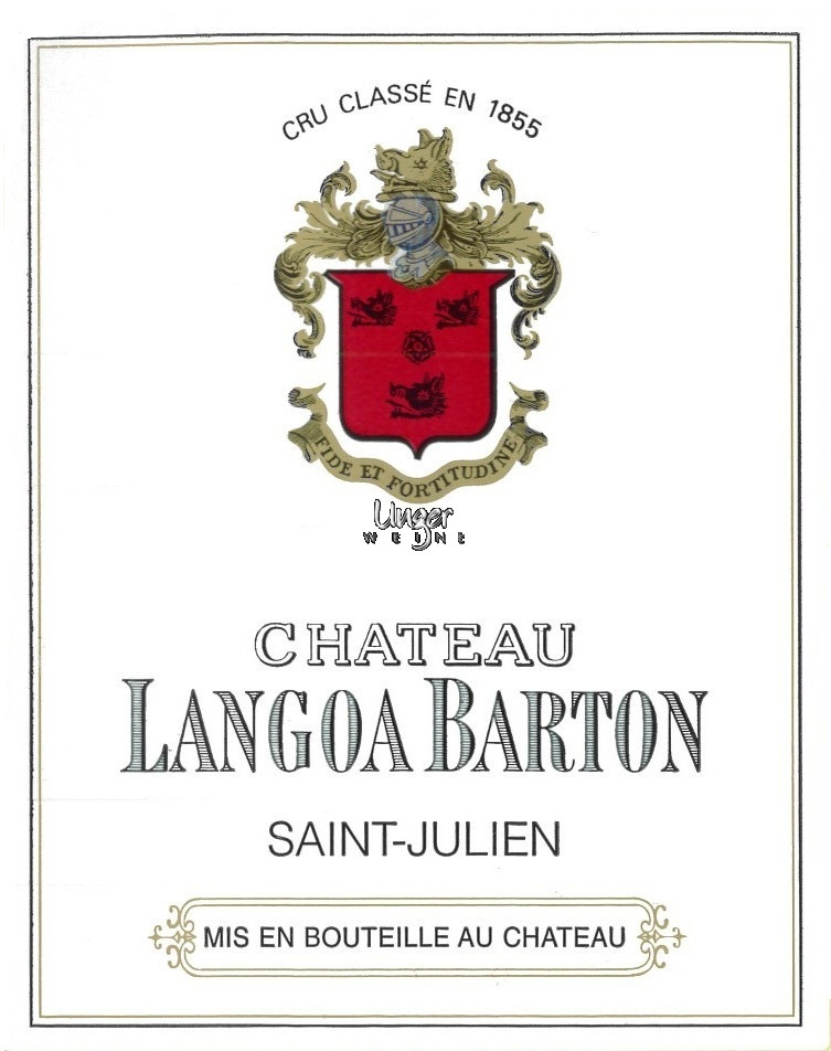 2019 Chateau Langoa Barton Saint Julien
