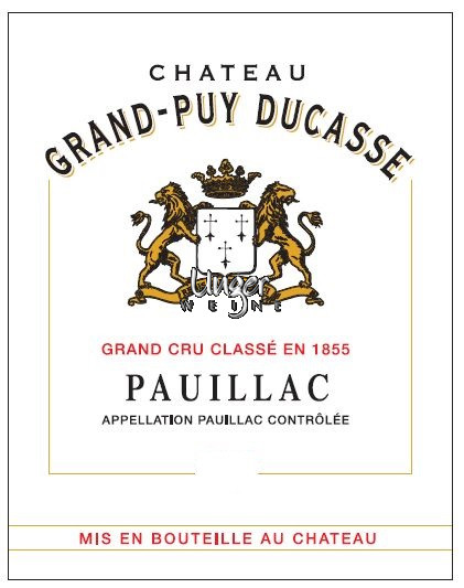 1990 Chateau Grand Puy Ducasse Pauillac
